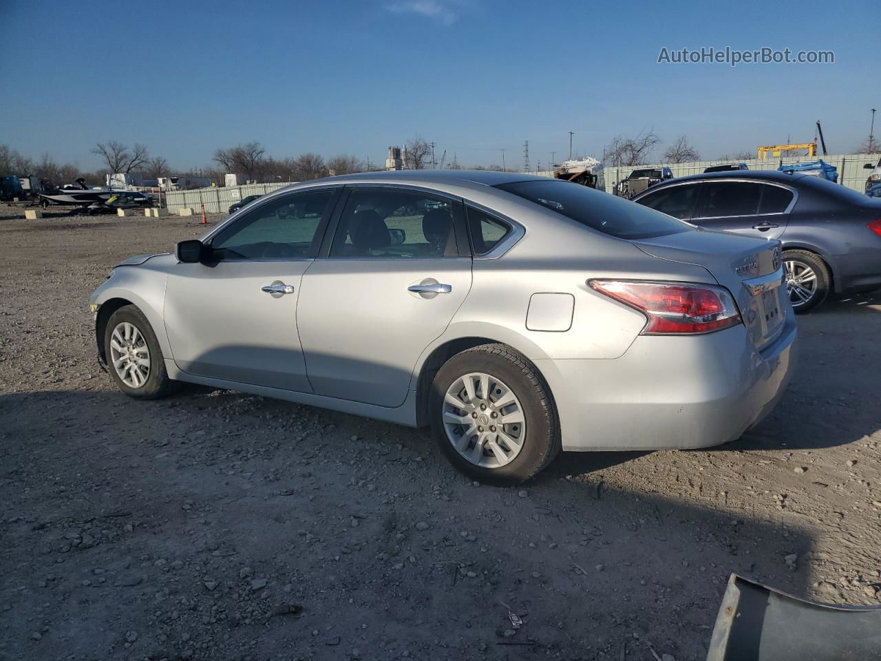 2015 Nissan Altima 2.5 Silver vin: 1N4AL3AP7FC176243