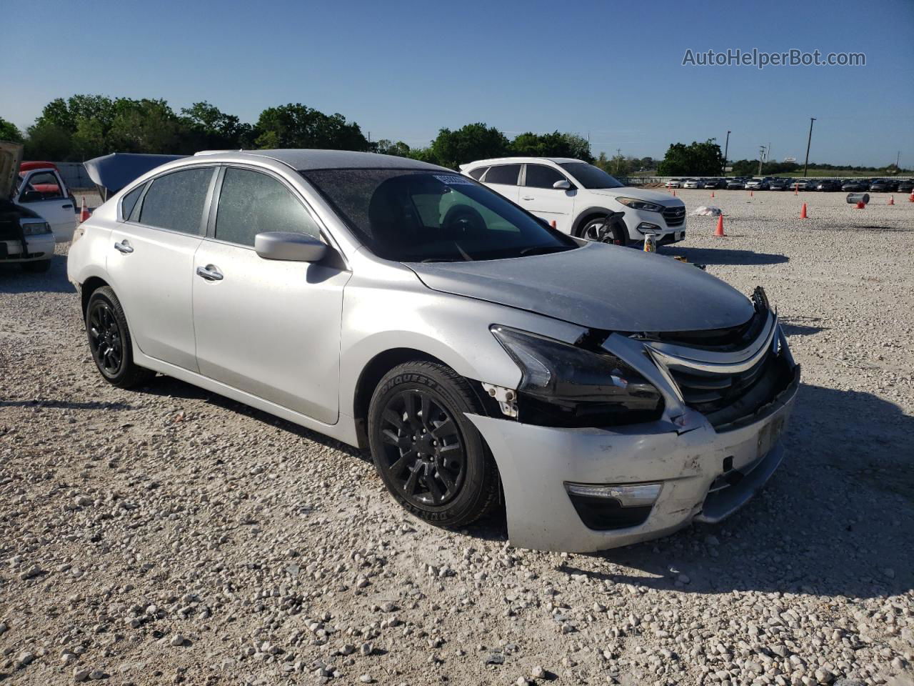 2015 Nissan Altima 2.5 Silver vin: 1N4AL3AP7FC177893