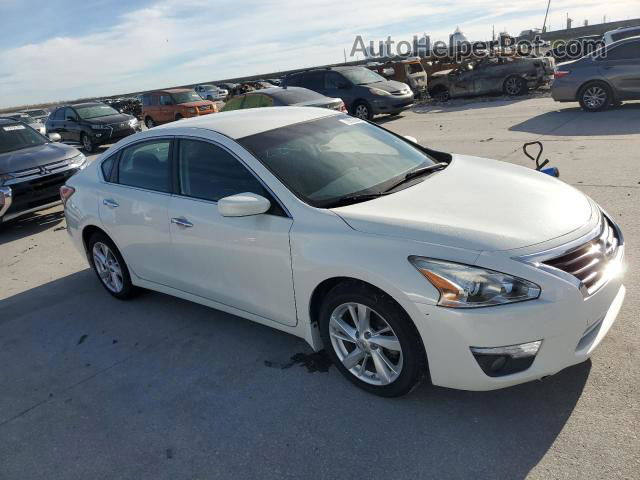 2015 Nissan Altima 2.5 White vin: 1N4AL3AP7FC178638