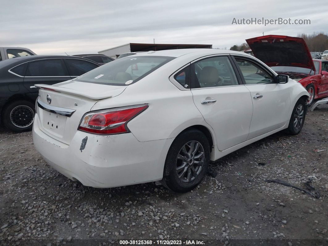 2015 Nissan Altima 2.5 S Белый vin: 1N4AL3AP7FC196380