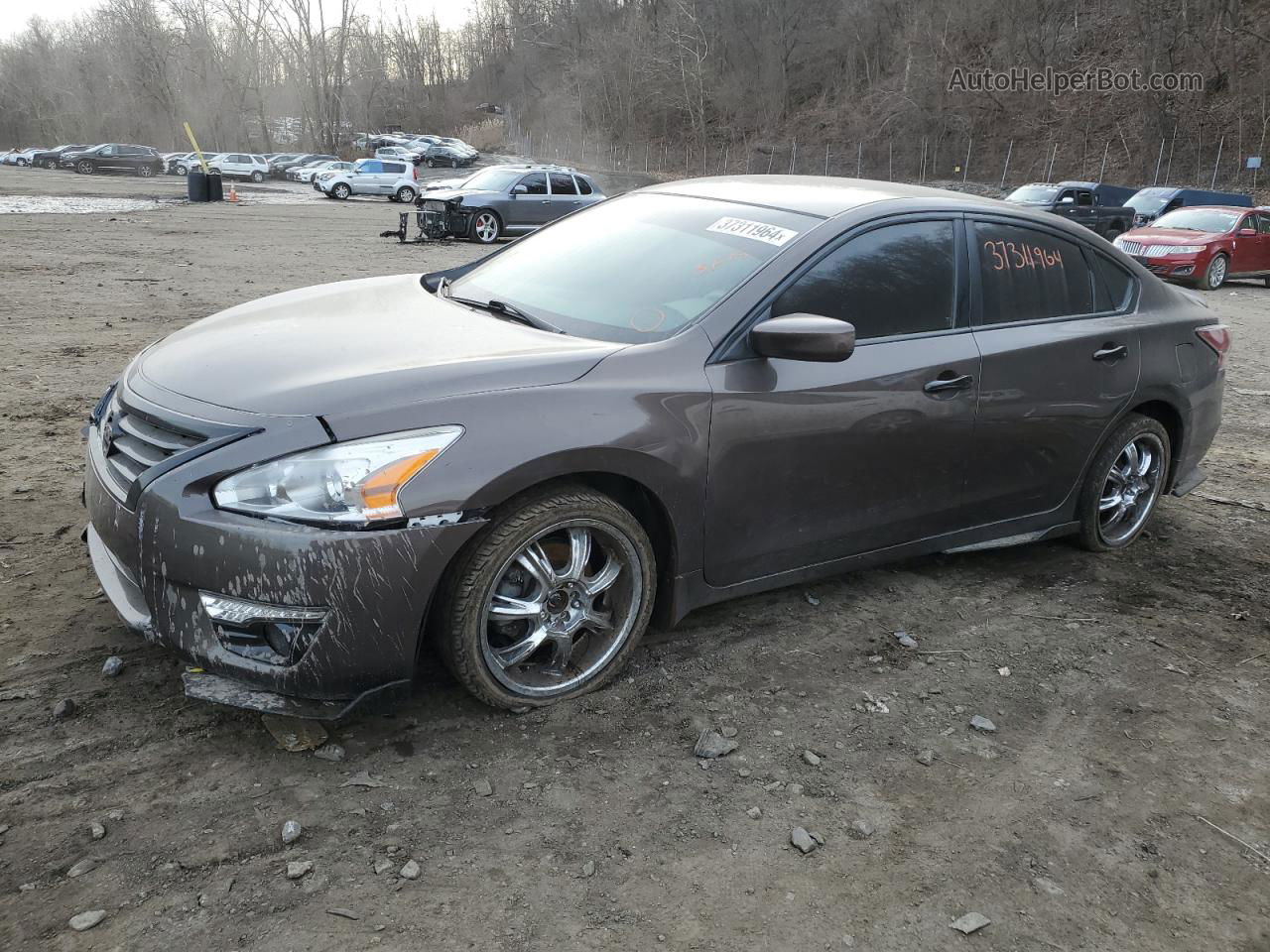 2015 Nissan Altima 2.5 Brown vin: 1N4AL3AP7FC196685