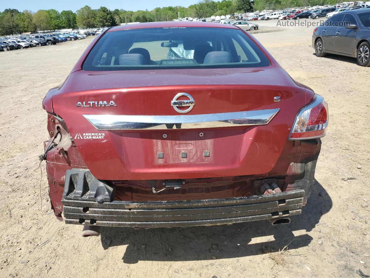 2015 Nissan Altima 2.5 Red vin: 1N4AL3AP7FC205398