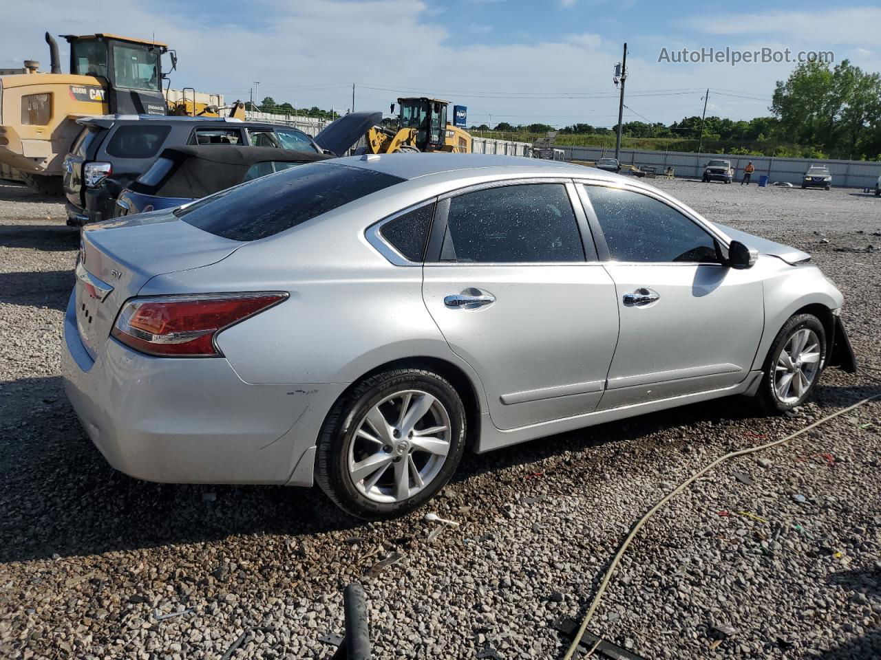 2015 Nissan Altima 2.5 Silver vin: 1N4AL3AP7FC226641