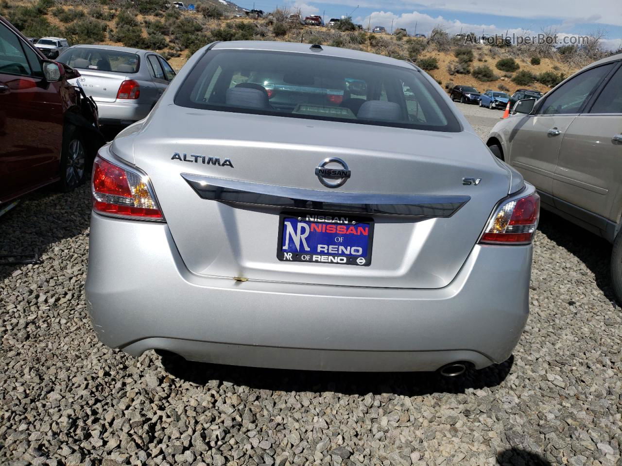 2015 Nissan Altima 2.5 Silver vin: 1N4AL3AP7FC231211