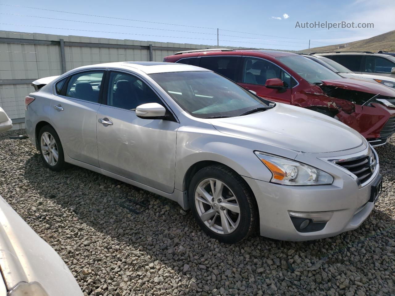 2015 Nissan Altima 2.5 Silver vin: 1N4AL3AP7FC231211