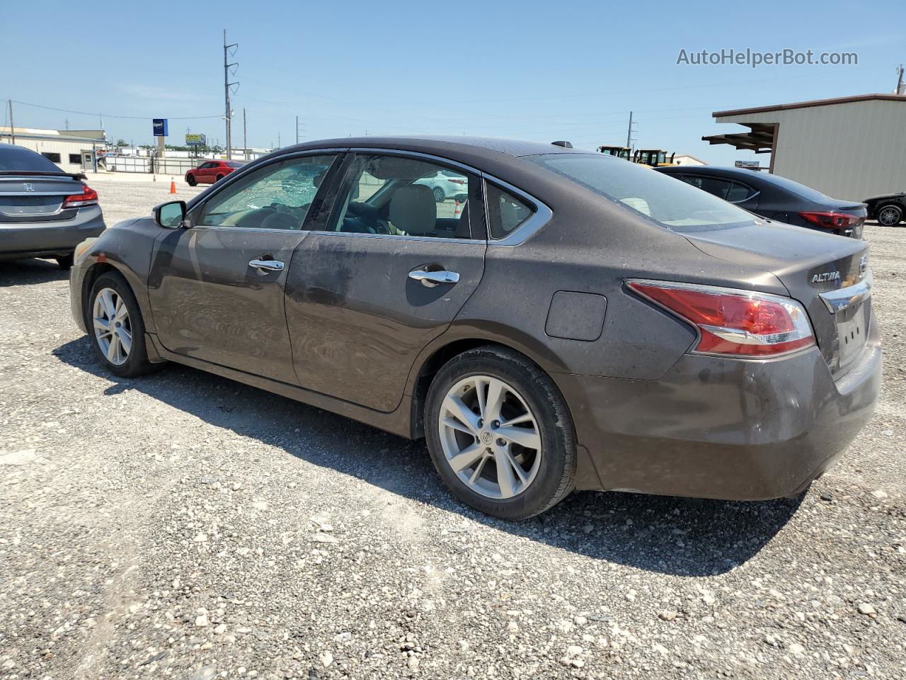 2015 Nissan Altima 2.5 Brown vin: 1N4AL3AP7FC241589