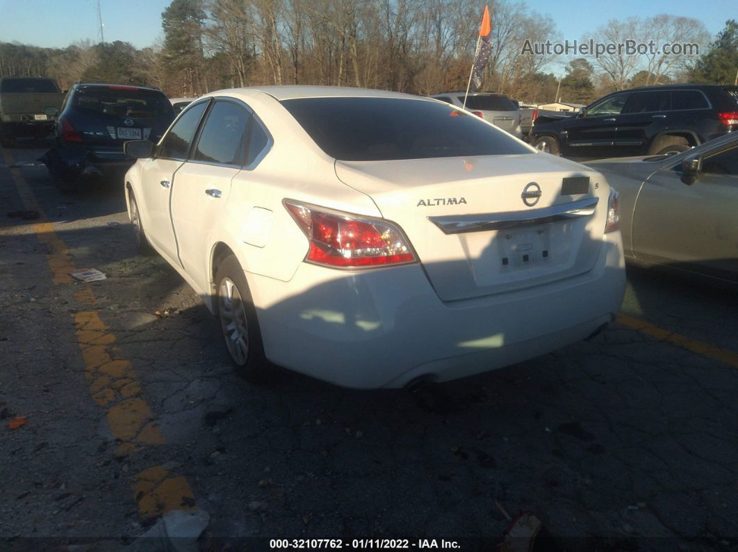 2015 Nissan Altima 2.5 Sl/2.5 Sv/2.5/2.5 S White vin: 1N4AL3AP7FC268422