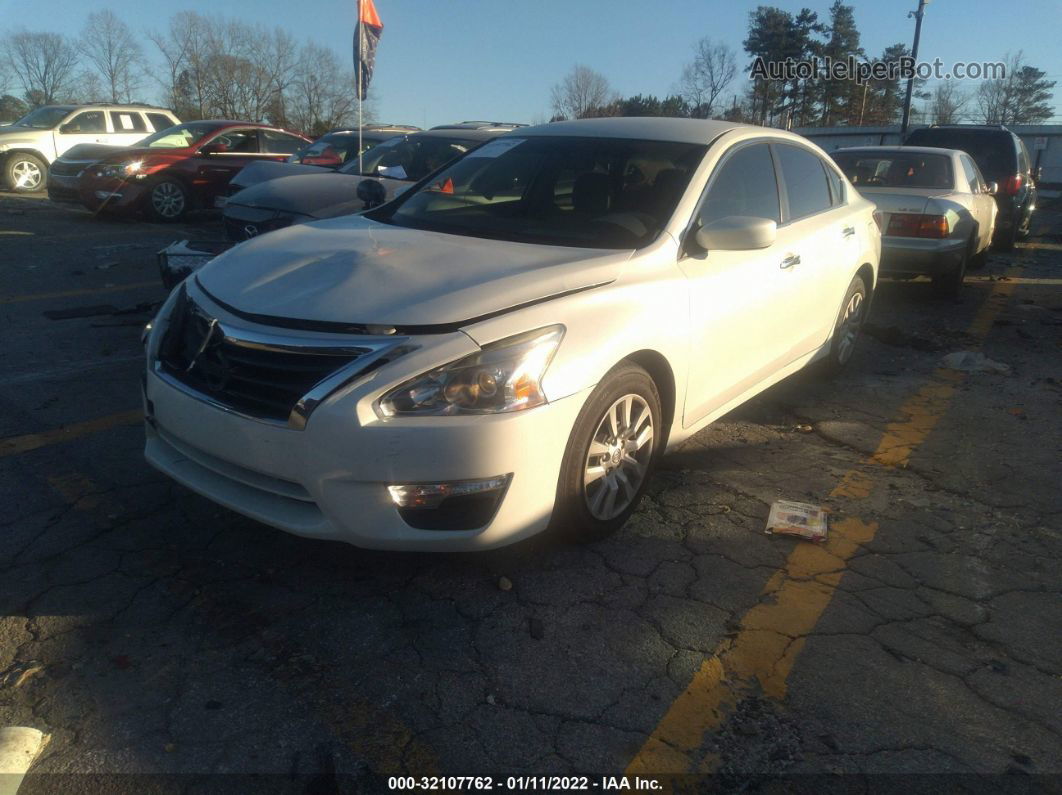 2015 Nissan Altima 2.5 Sl/2.5 Sv/2.5/2.5 S White vin: 1N4AL3AP7FC268422