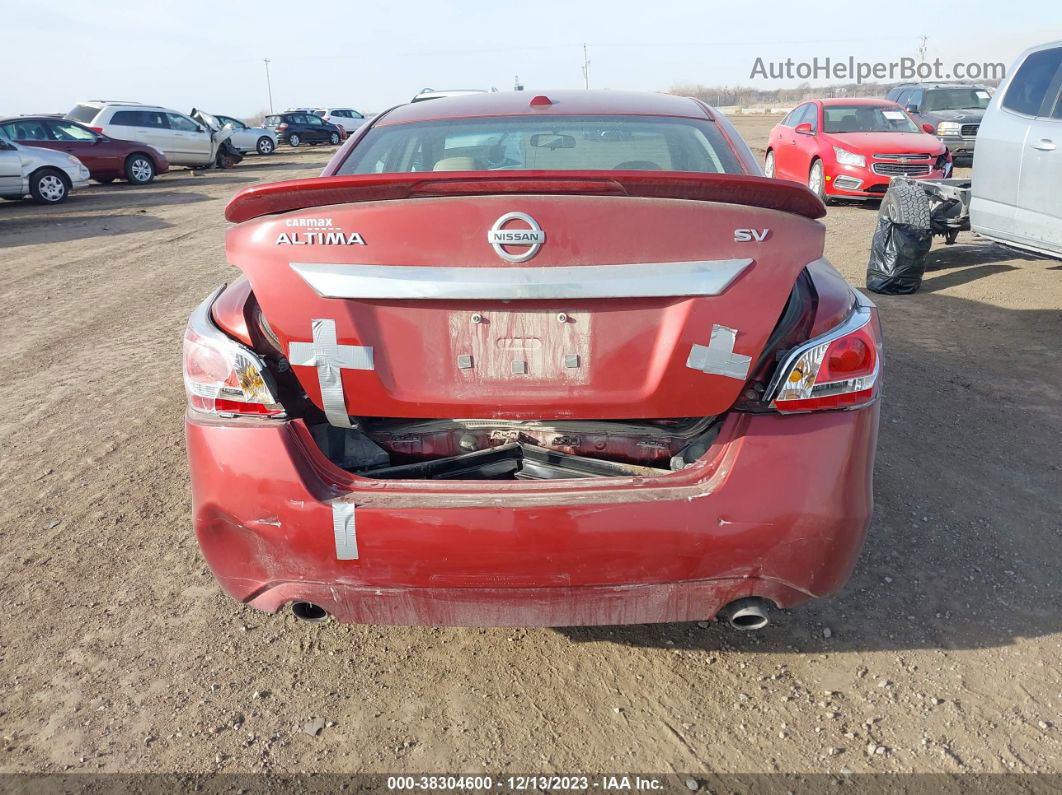 2015 Nissan Altima 2.5 Sv Burgundy vin: 1N4AL3AP7FC269747