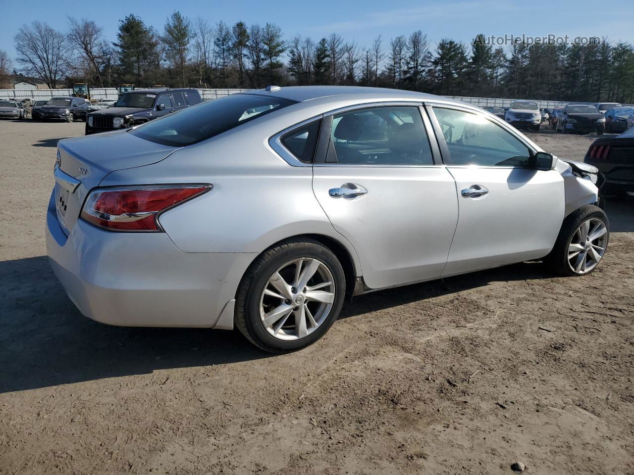 2015 Nissan Altima 2.5 Silver vin: 1N4AL3AP7FC420909