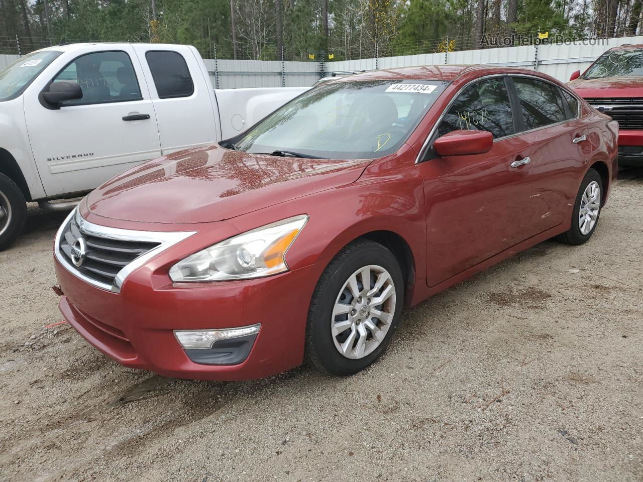 2015 Nissan Altima 2.5 Burgundy vin: 1N4AL3AP7FC427875