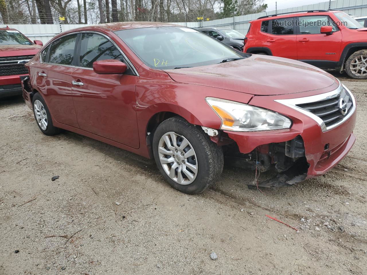 2015 Nissan Altima 2.5 Burgundy vin: 1N4AL3AP7FC427875