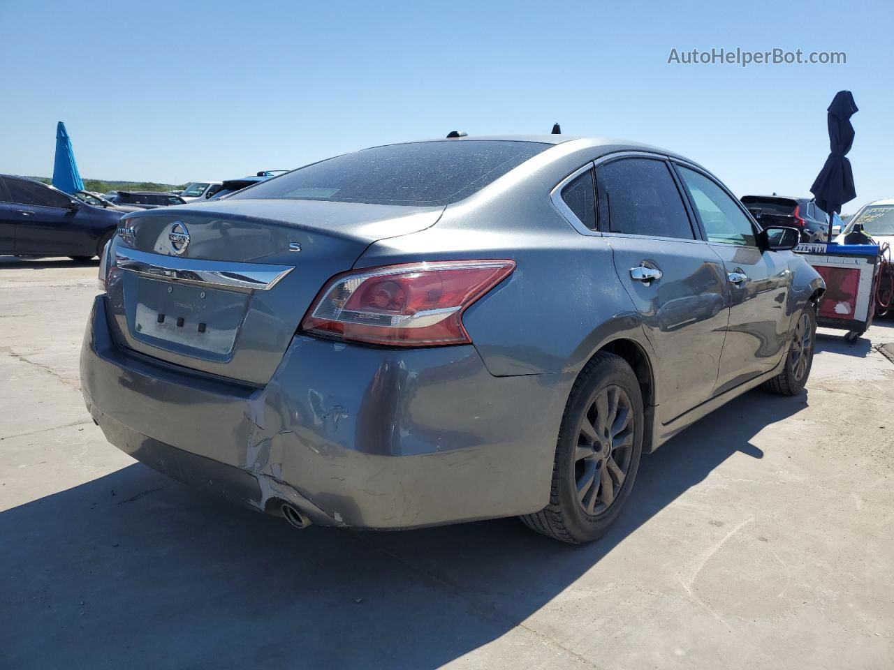 2015 Nissan Altima 2.5 Серый vin: 1N4AL3AP7FC456261