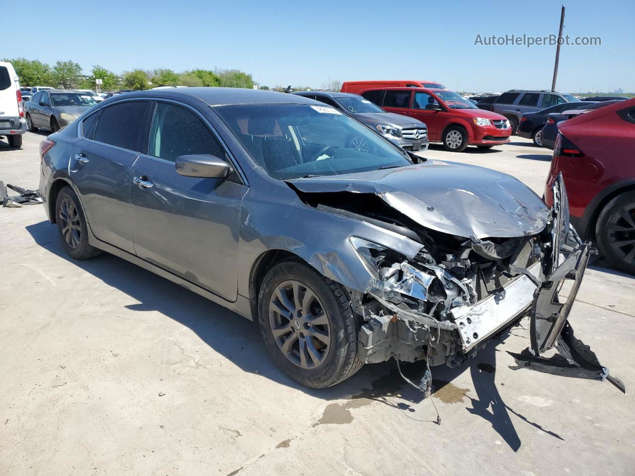 2015 Nissan Altima 2.5 Серый vin: 1N4AL3AP7FC456261