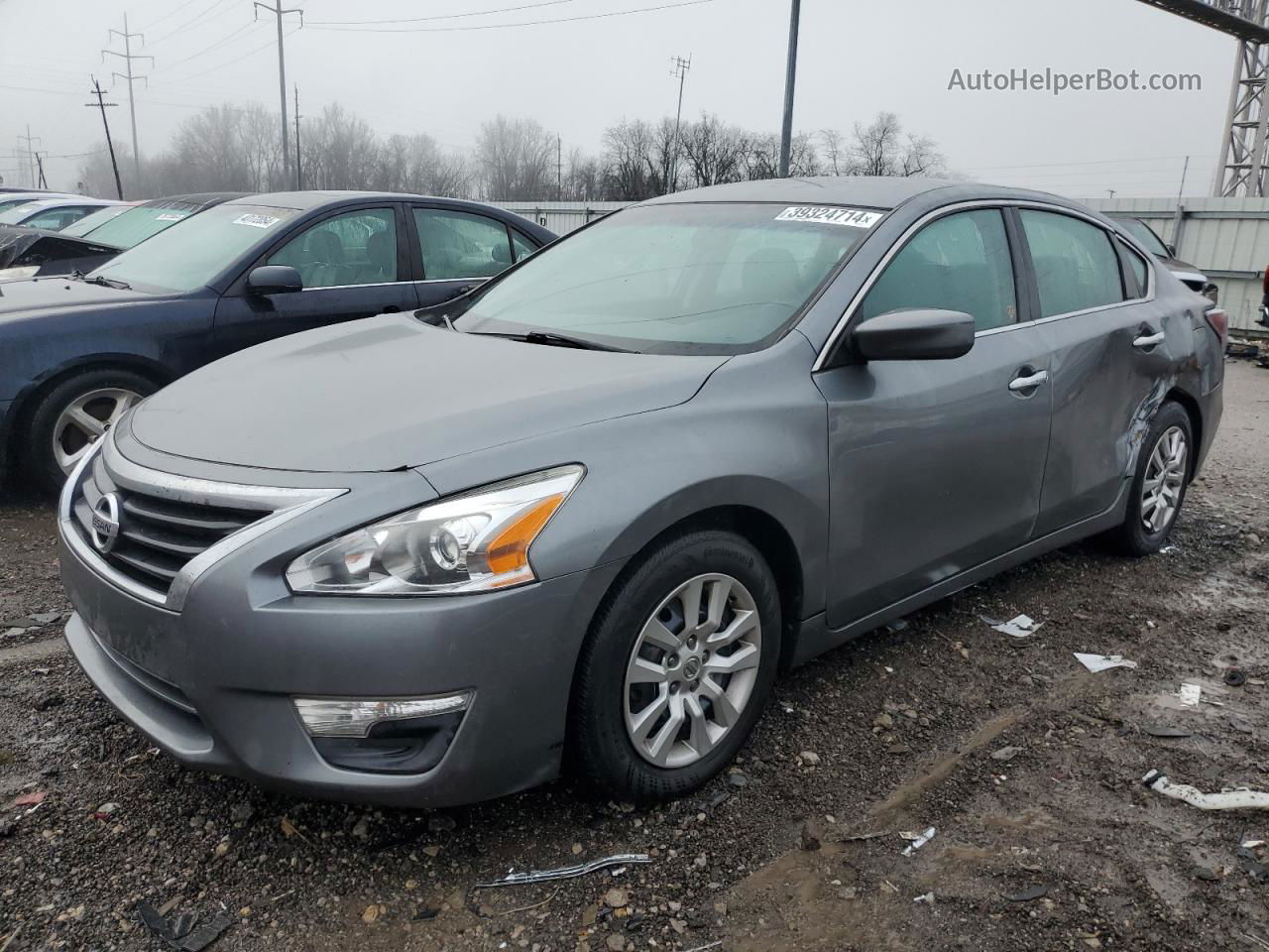 2015 Nissan Altima 2.5 Silver vin: 1N4AL3AP7FC464778