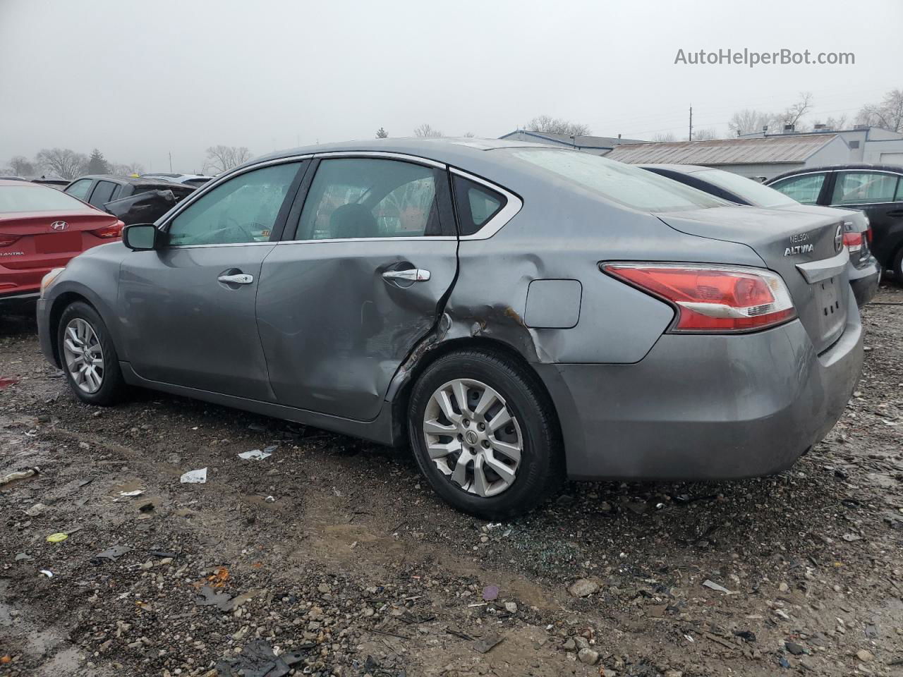 2015 Nissan Altima 2.5 Серебряный vin: 1N4AL3AP7FC464778