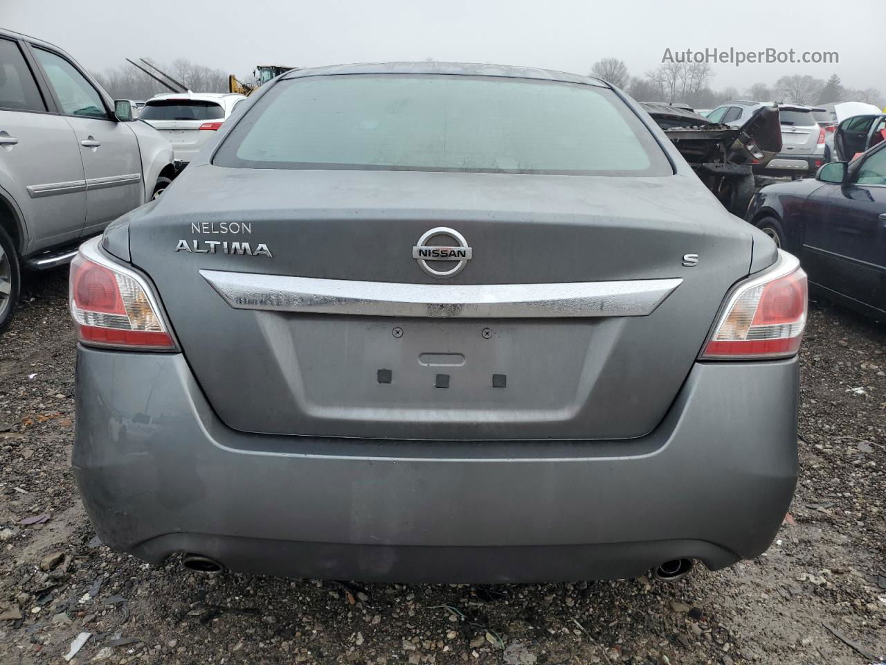 2015 Nissan Altima 2.5 Silver vin: 1N4AL3AP7FC464778