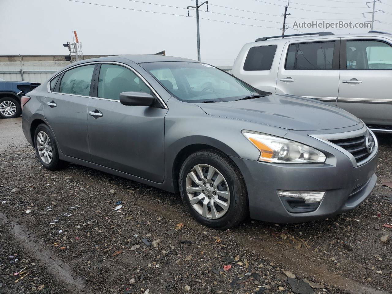 2015 Nissan Altima 2.5 Серебряный vin: 1N4AL3AP7FC464778