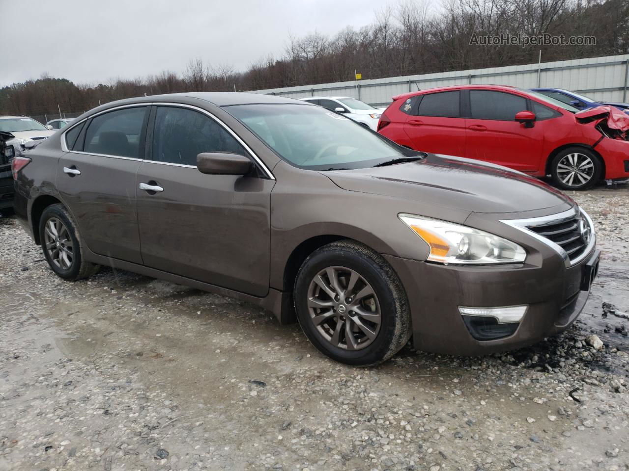 2015 Nissan Altima 2.5 Brown vin: 1N4AL3AP7FC472850