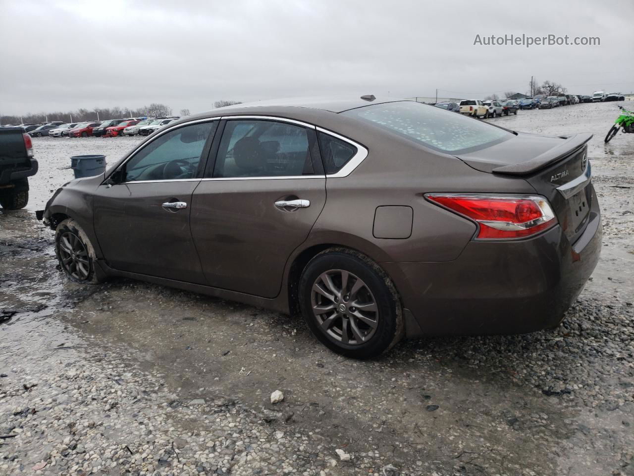 2015 Nissan Altima 2.5 Brown vin: 1N4AL3AP7FC472850