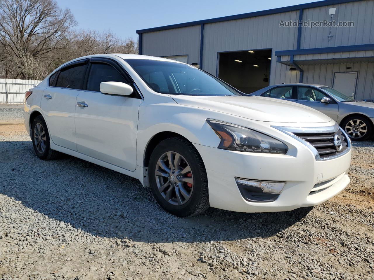 2015 Nissan Altima 2.5 White vin: 1N4AL3AP7FC473884