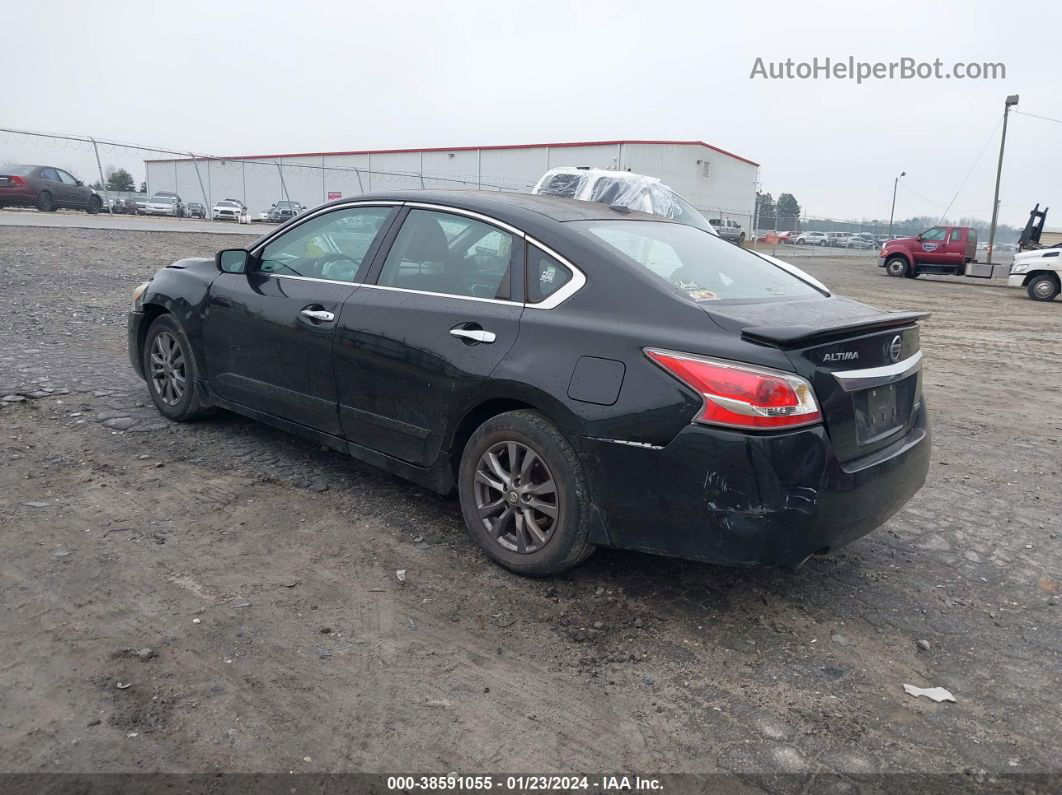 2015 Nissan Altima 2.5 S Black vin: 1N4AL3AP7FC571409