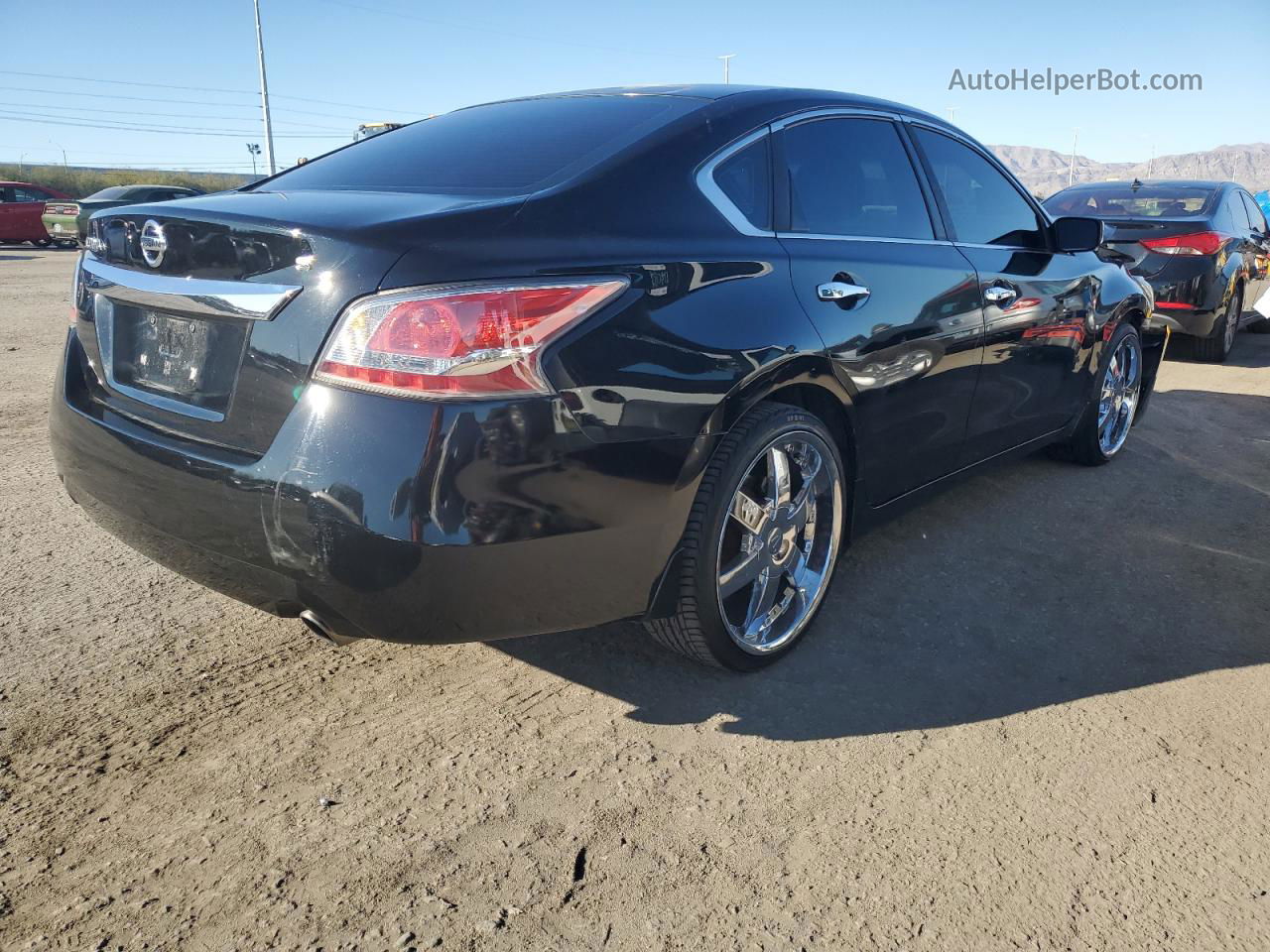 2015 Nissan Altima 2.5 Черный vin: 1N4AL3AP7FN312293