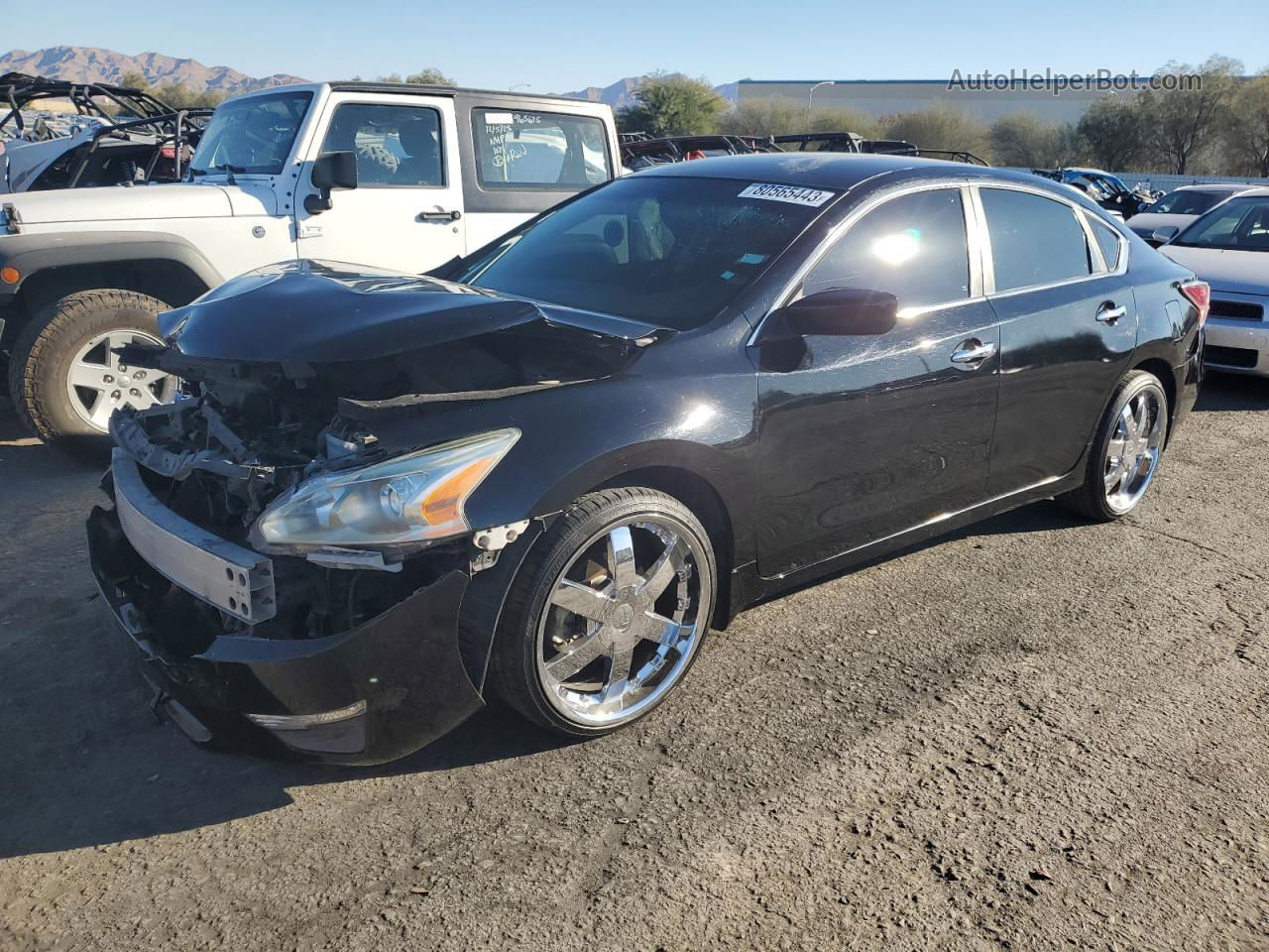 2015 Nissan Altima 2.5 Черный vin: 1N4AL3AP7FN312293