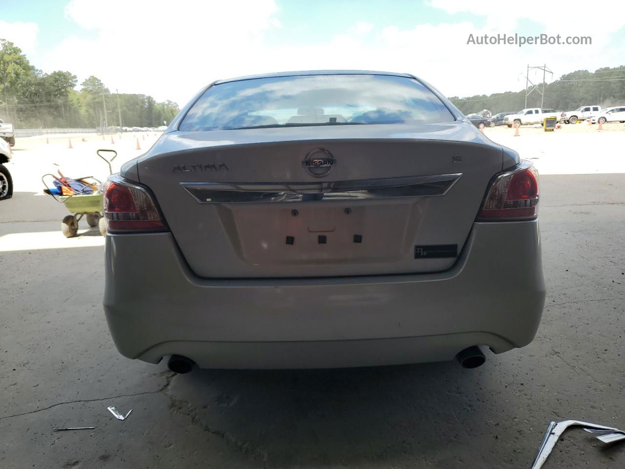 2015 Nissan Altima 2.5 Silver vin: 1N4AL3AP7FN316182