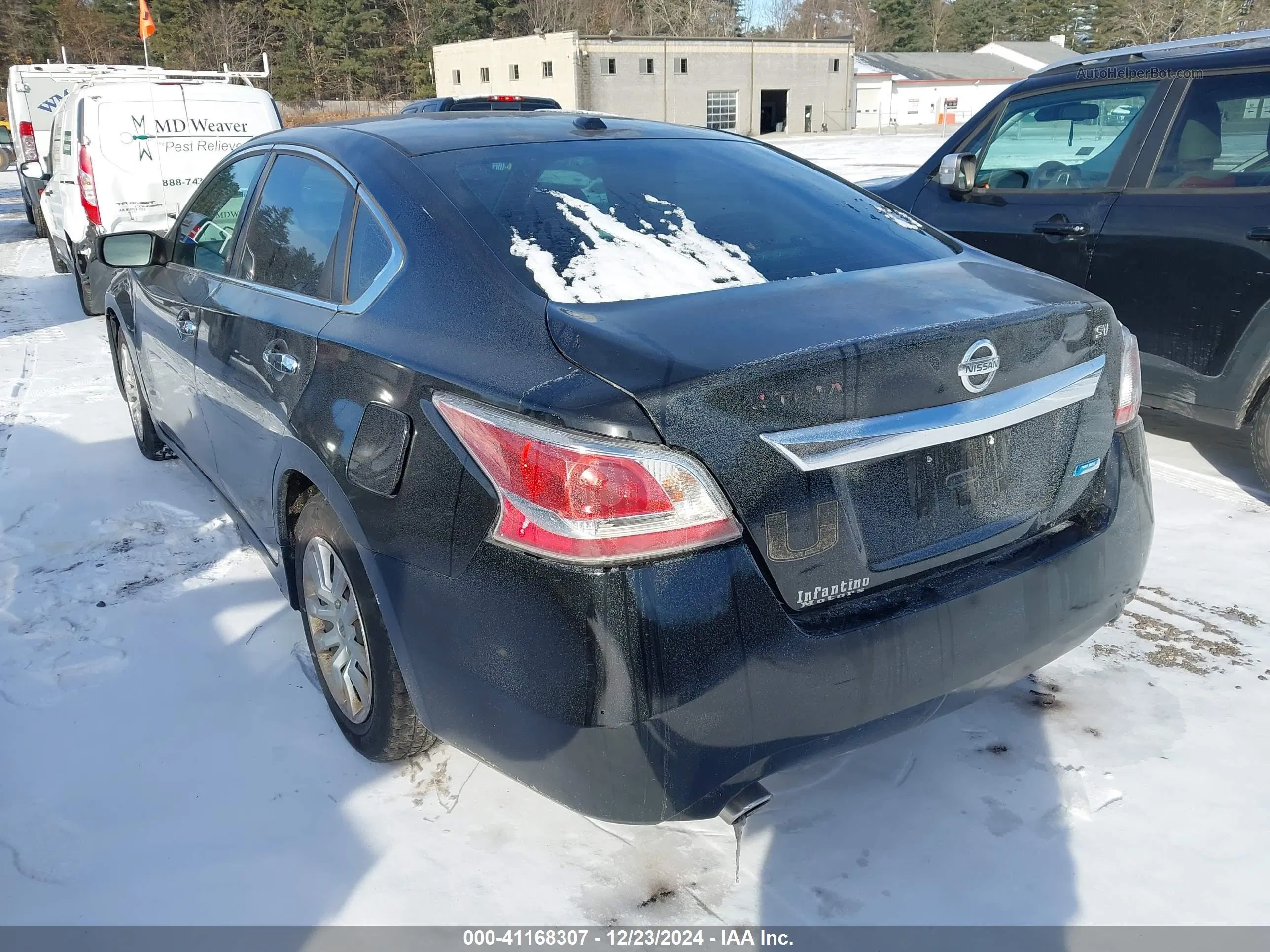 2015 Nissan Altima 2.5/2.5 S/2.5 Sl/2.5 Sv Black vin: 1N4AL3AP7FN321625