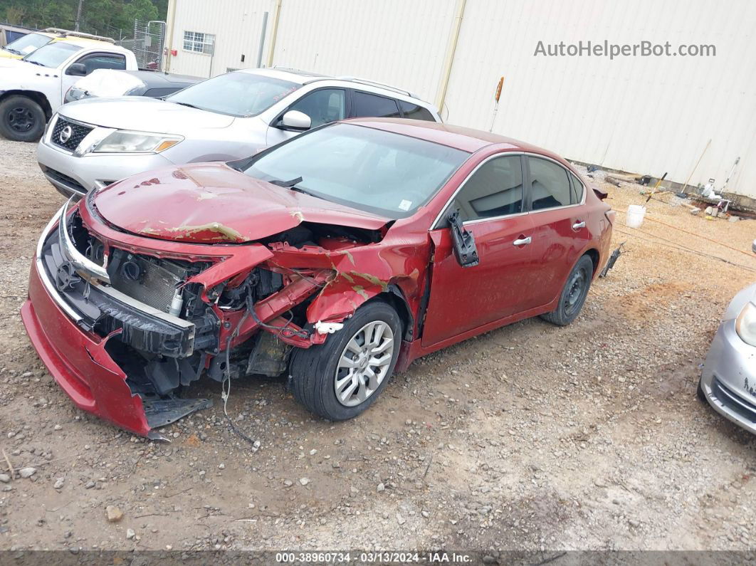 2015 Nissan Altima 2.5 S Maroon vin: 1N4AL3AP7FN349120