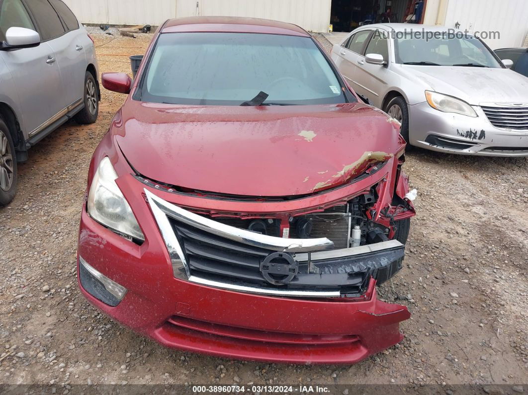 2015 Nissan Altima 2.5 S Maroon vin: 1N4AL3AP7FN349120