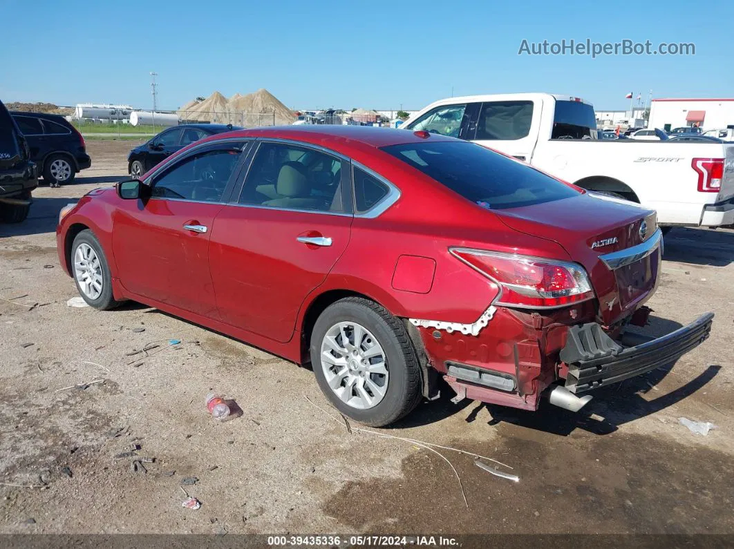 2015 Nissan Altima 2.5 S Red vin: 1N4AL3AP7FN871472