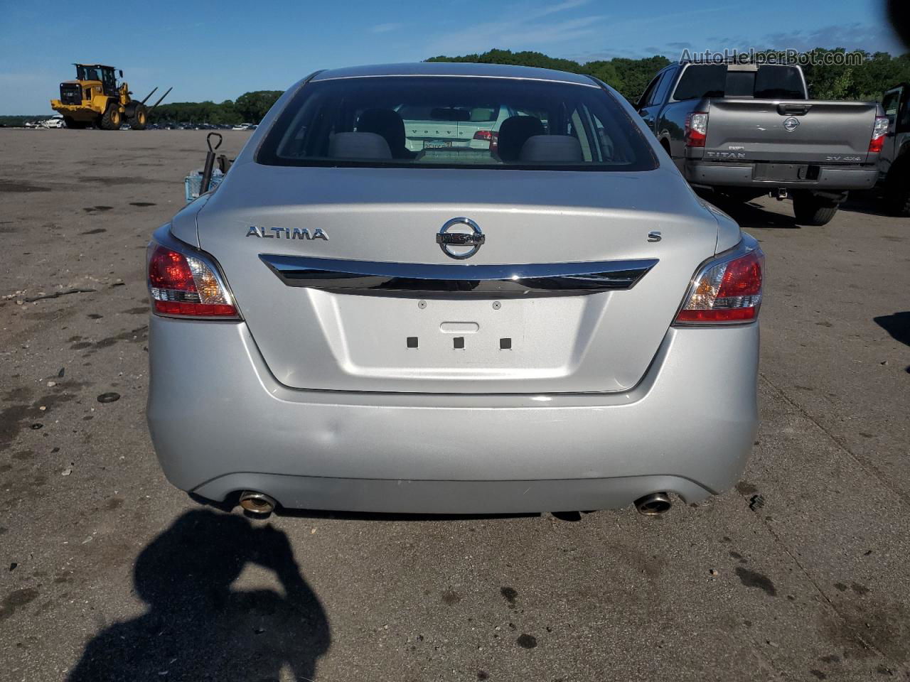 2015 Nissan Altima 2.5 Silver vin: 1N4AL3AP7FN873013