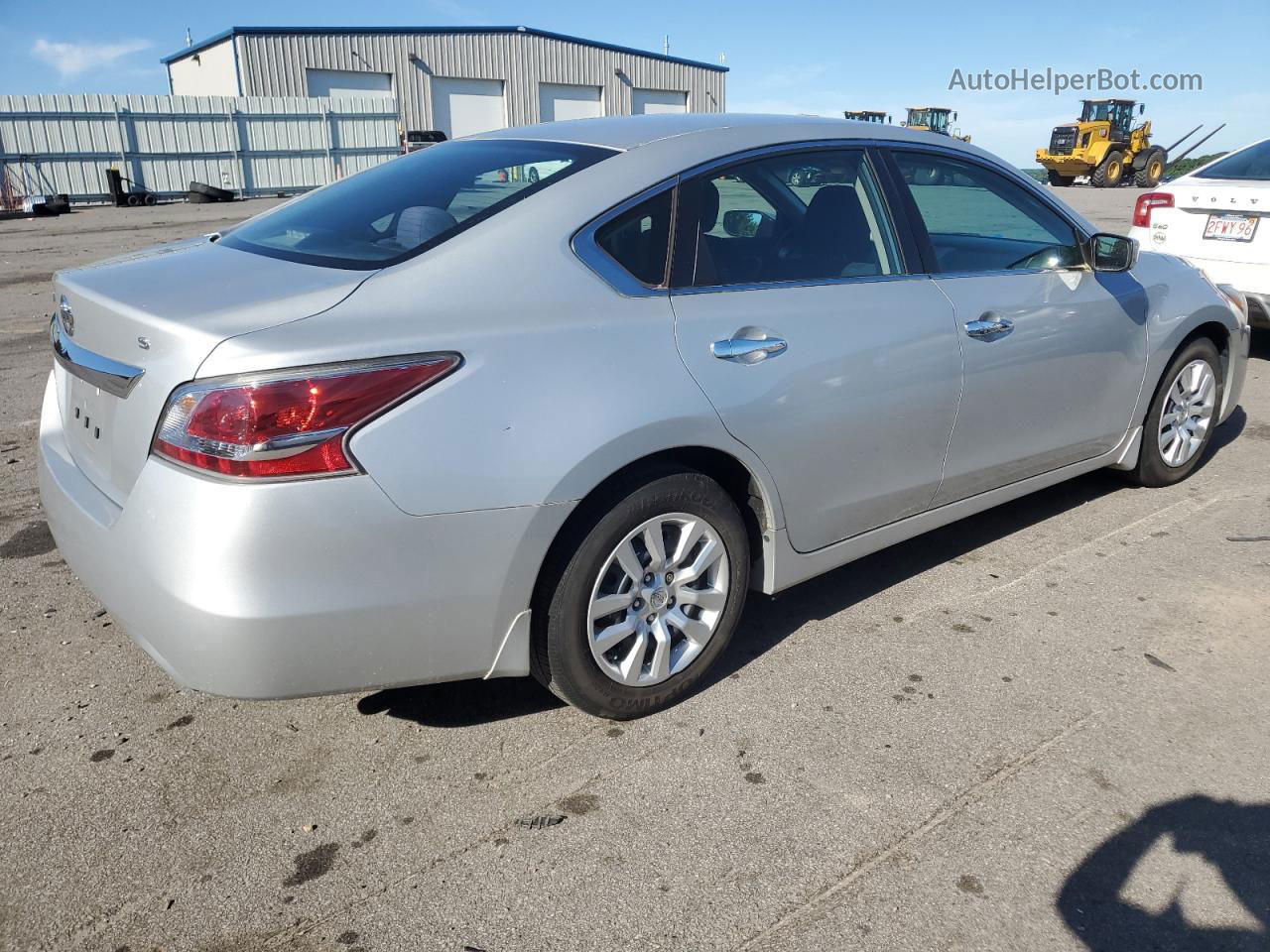 2015 Nissan Altima 2.5 Silver vin: 1N4AL3AP7FN873013