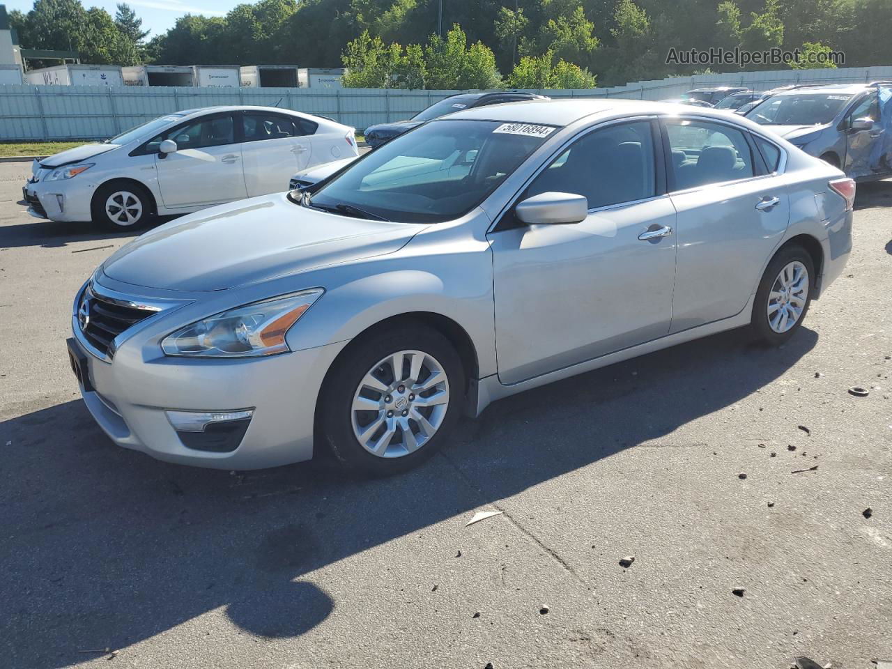 2015 Nissan Altima 2.5 Silver vin: 1N4AL3AP7FN873013