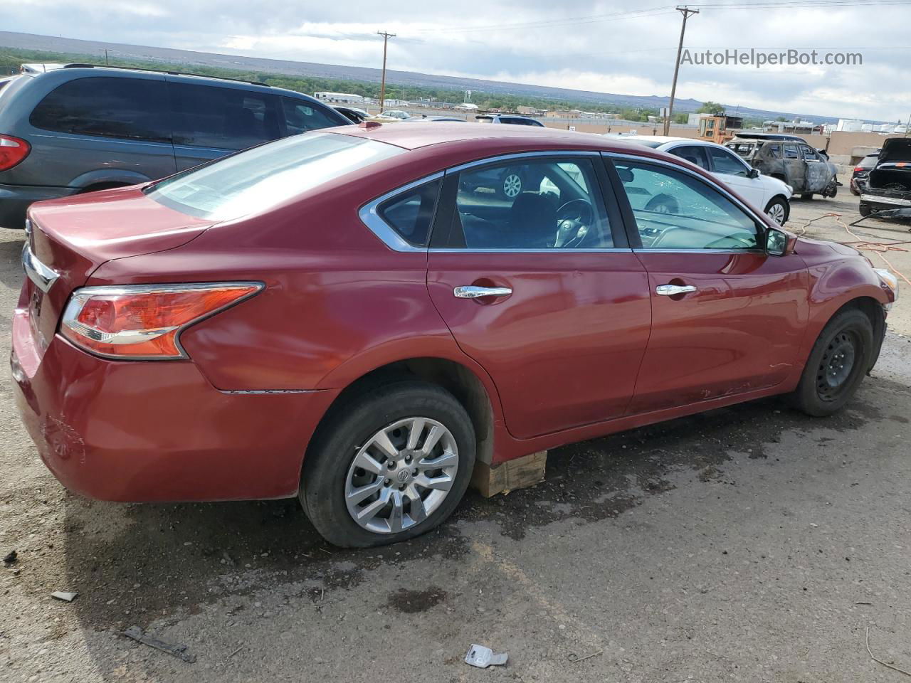 2015 Nissan Altima 2.5 Burgundy vin: 1N4AL3AP7FN883086