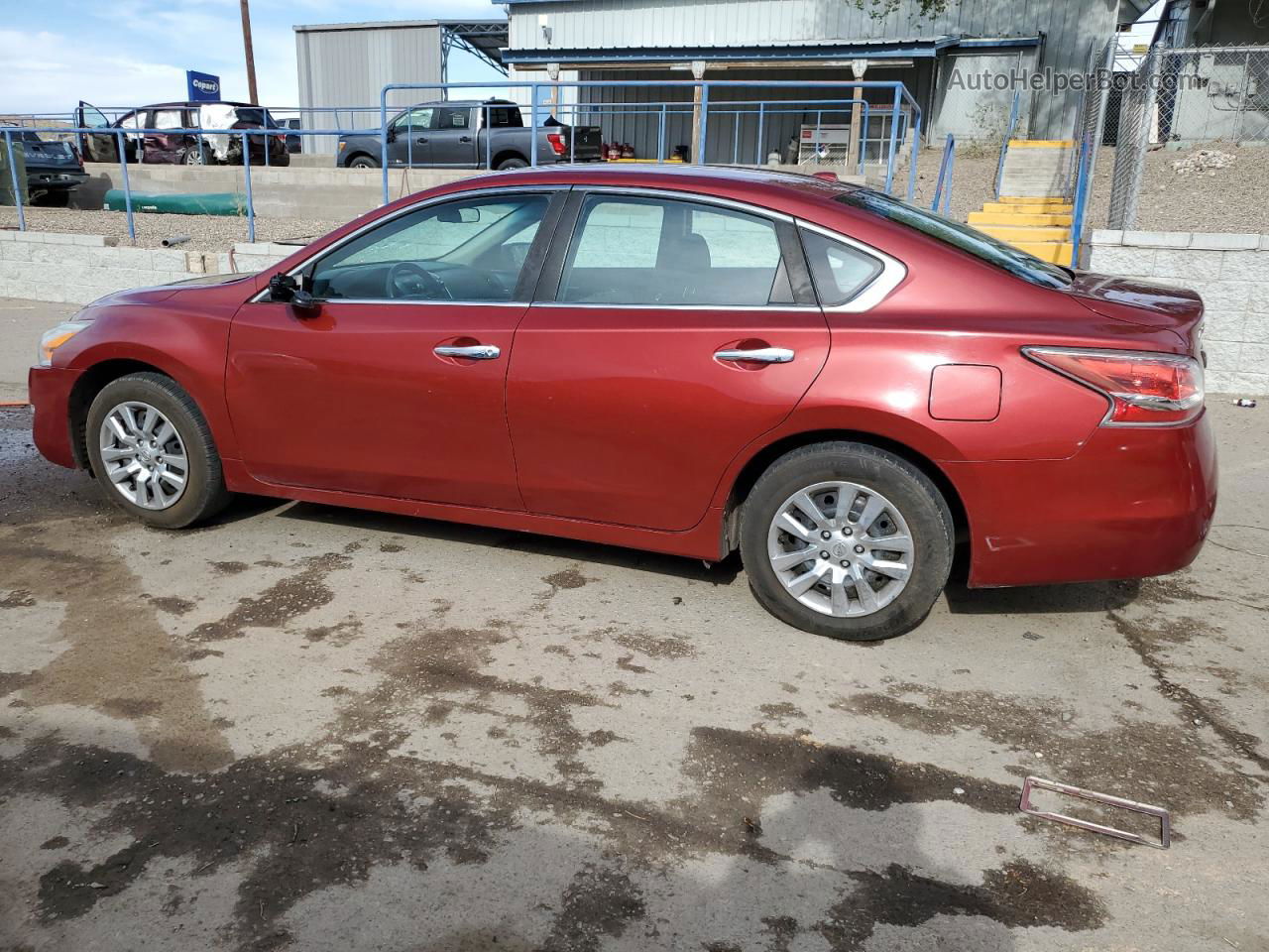 2015 Nissan Altima 2.5 Burgundy vin: 1N4AL3AP7FN883086