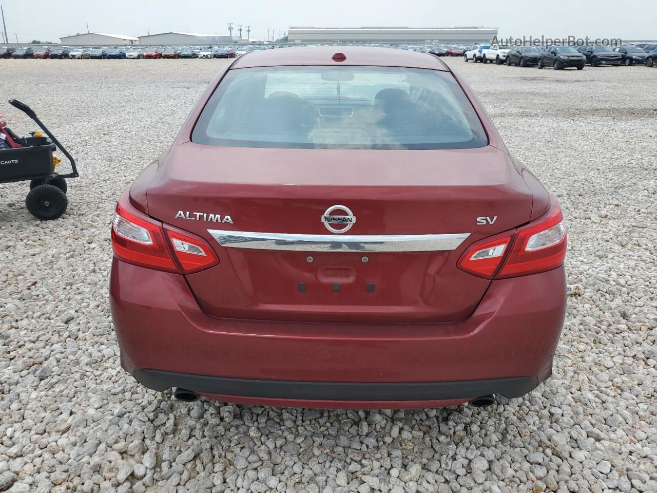 2016 Nissan Altima 2.5 Красный vin: 1N4AL3AP7GC129392