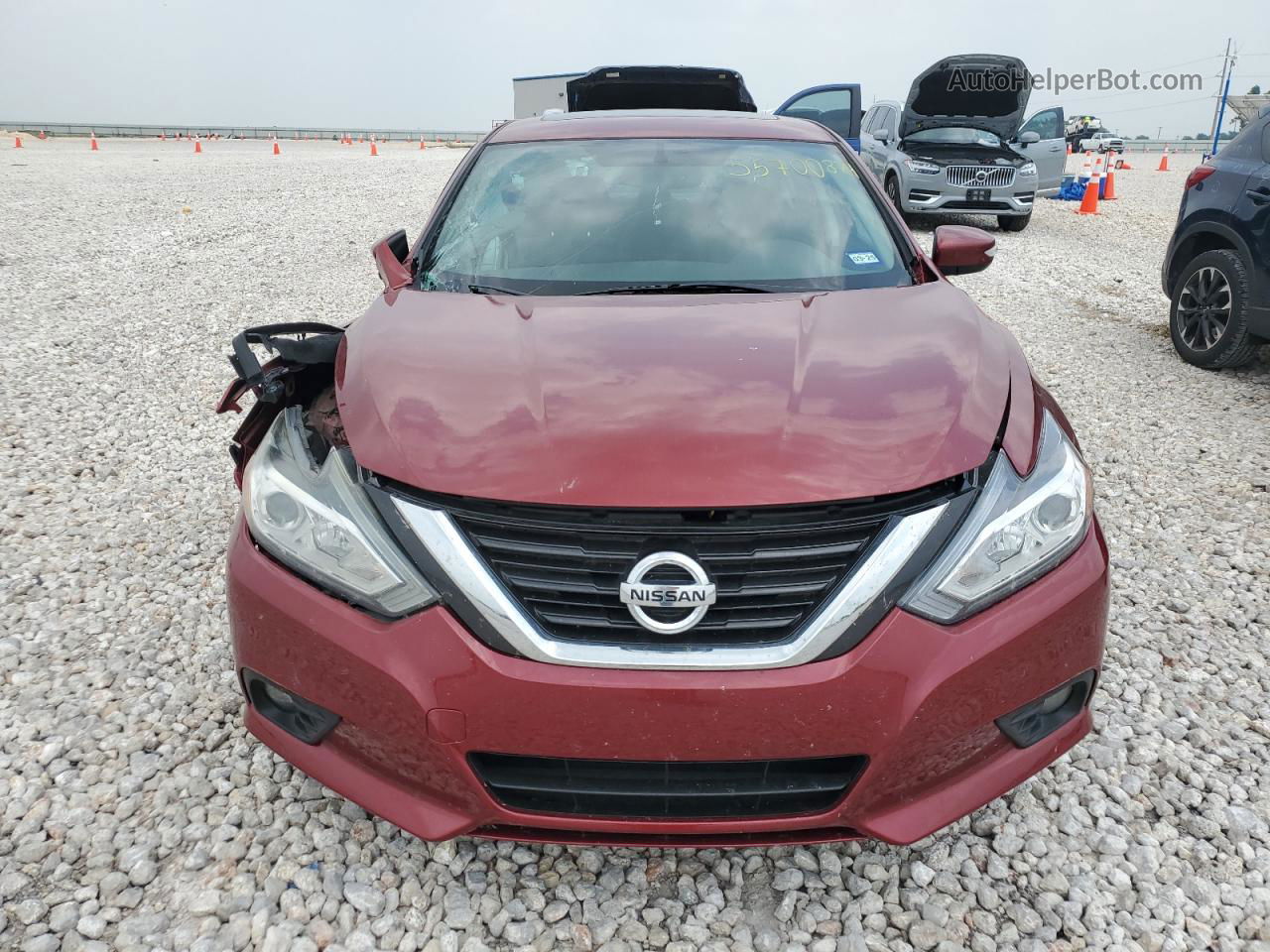 2016 Nissan Altima 2.5 Красный vin: 1N4AL3AP7GC129392