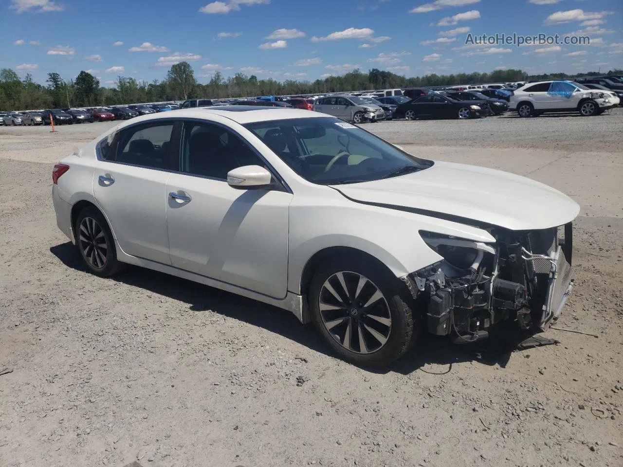 2016 Nissan Altima 2.5 White vin: 1N4AL3AP7GC140084