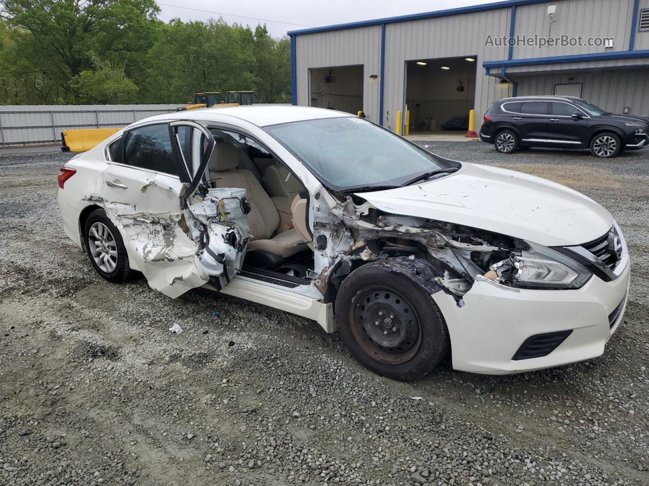 2016 Nissan Altima 2.5 White vin: 1N4AL3AP7GC165387