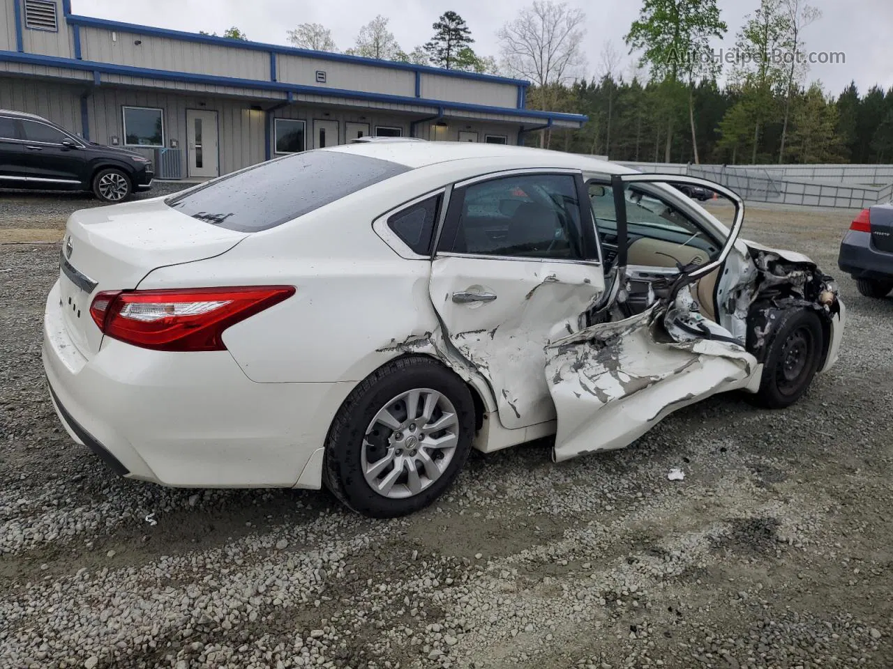 2016 Nissan Altima 2.5 White vin: 1N4AL3AP7GC165387