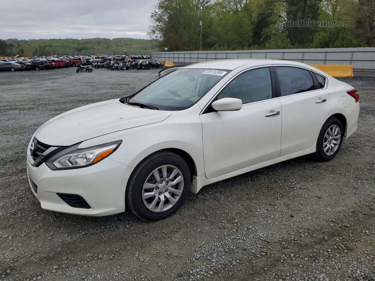 2016 Nissan Altima 2.5 White vin: 1N4AL3AP7GC165387