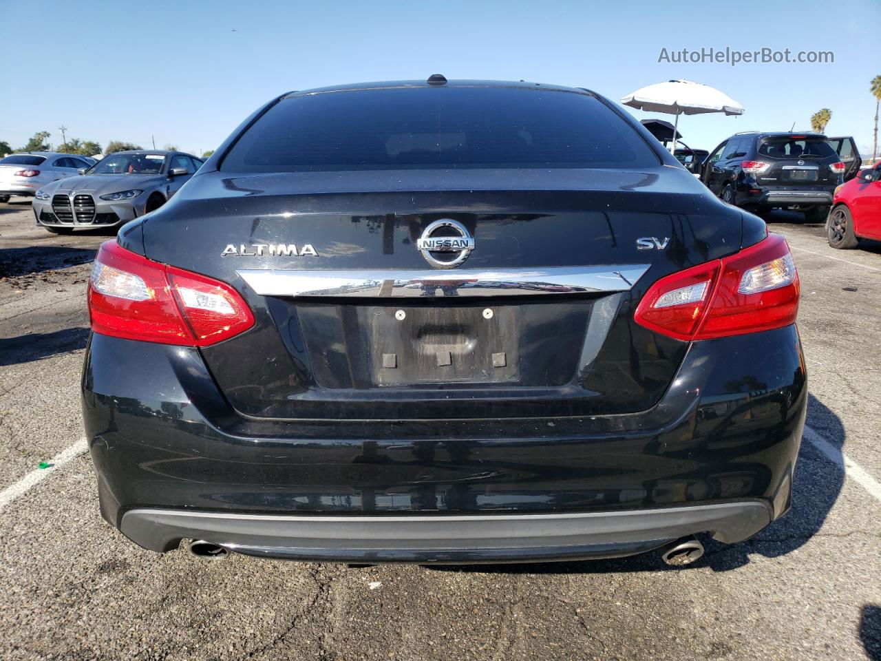 2016 Nissan Altima 2.5 Черный vin: 1N4AL3AP7GC172324