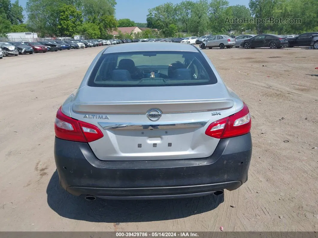 2016 Nissan Altima 2.5 Sr Gray vin: 1N4AL3AP7GC185140