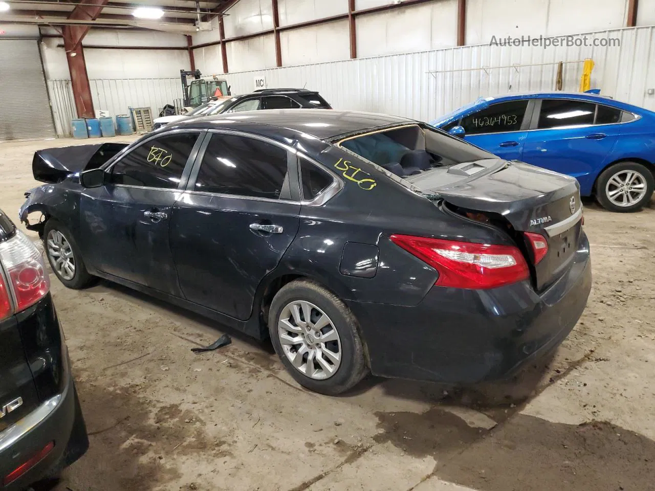 2016 Nissan Altima 2.5 Черный vin: 1N4AL3AP7GC260029