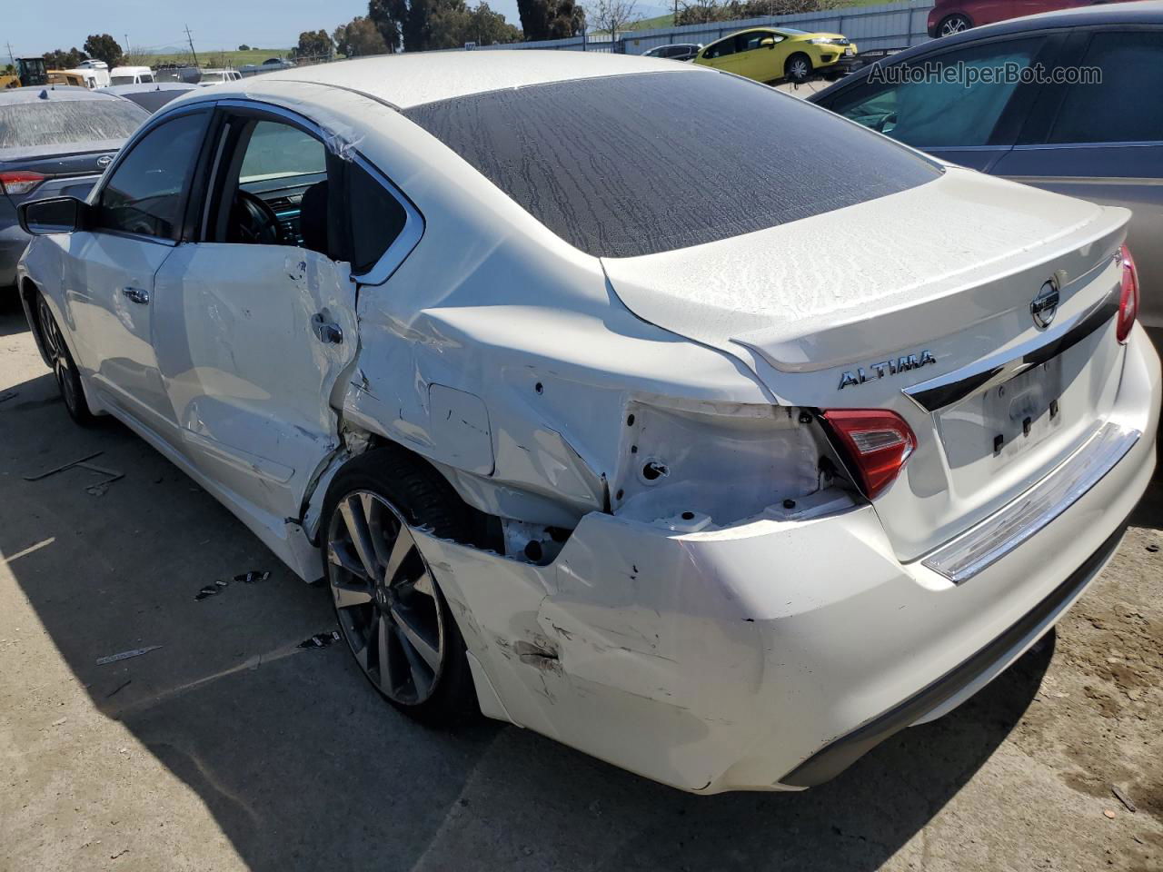 2016 Nissan Altima 2.5 White vin: 1N4AL3AP7GC262086