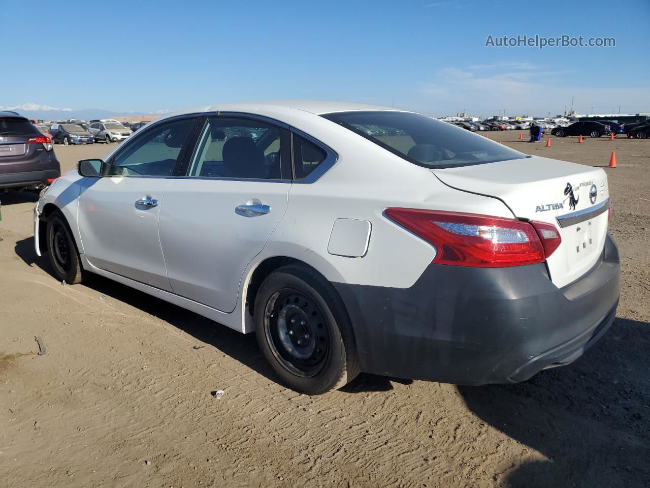 2016 Nissan Altima 2.5 White vin: 1N4AL3AP7GN328785