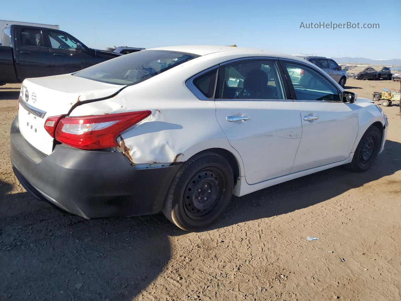 2016 Nissan Altima 2.5 White vin: 1N4AL3AP7GN328785